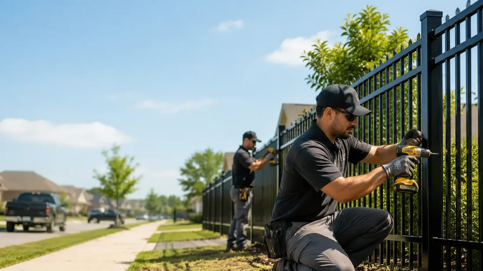 Metal Fence Installation in Jetersville, VA